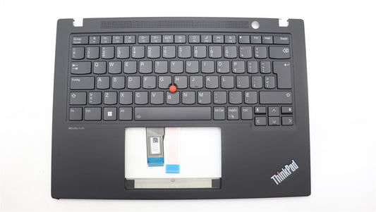 Lenovo ThinkPad T14s Gen 4 Keyboard Palmrest Top Cover Black Backlit 5M11J05846