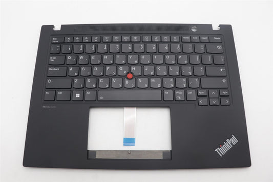 Lenovo ThinkPad T14s Gen 4 Keyboard Palmrest Top Cover Hebrew Black 5M11L59489
