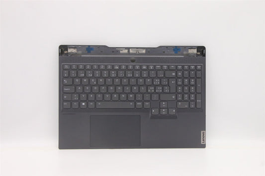 Lenovo S7 15ACH6 Palmrest Cover Touchpad Keyboard Switzerland Grey 5CB1C94081