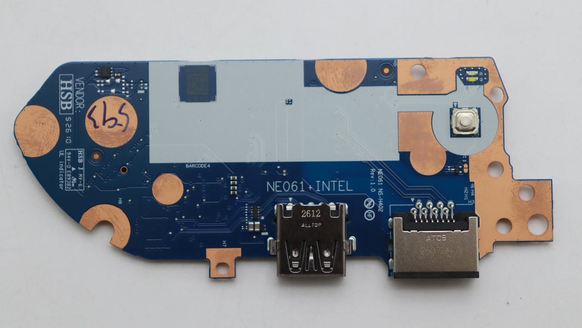 Lenovo CARDPOP FRU PCBA IO/B FP I/O Board 5C51T63046