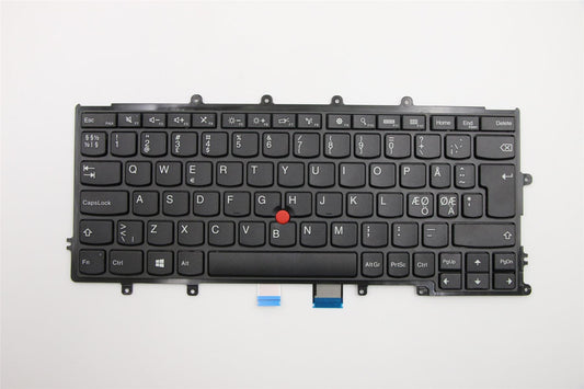 Genuine Lenovo ThinkPad X260 Keyboard Nordic Black 01AX351