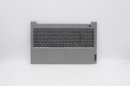 Lenovo ThinkBook 15 G2 ITL Tastatur Handballenauflage Obere Abdeckung Belgisches Grau 5CB1B34973