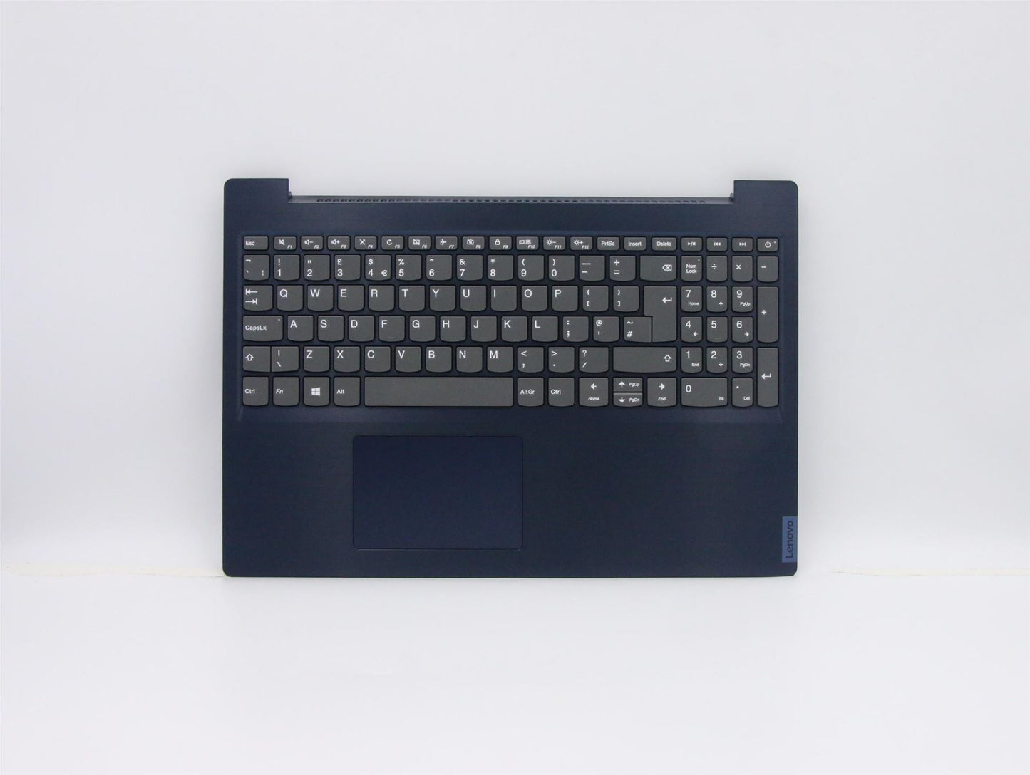 Lenovo IdeaPad L3-15IML05 Palmrest Cover Touchpad Keyboard UK Blue 5CB0X56049