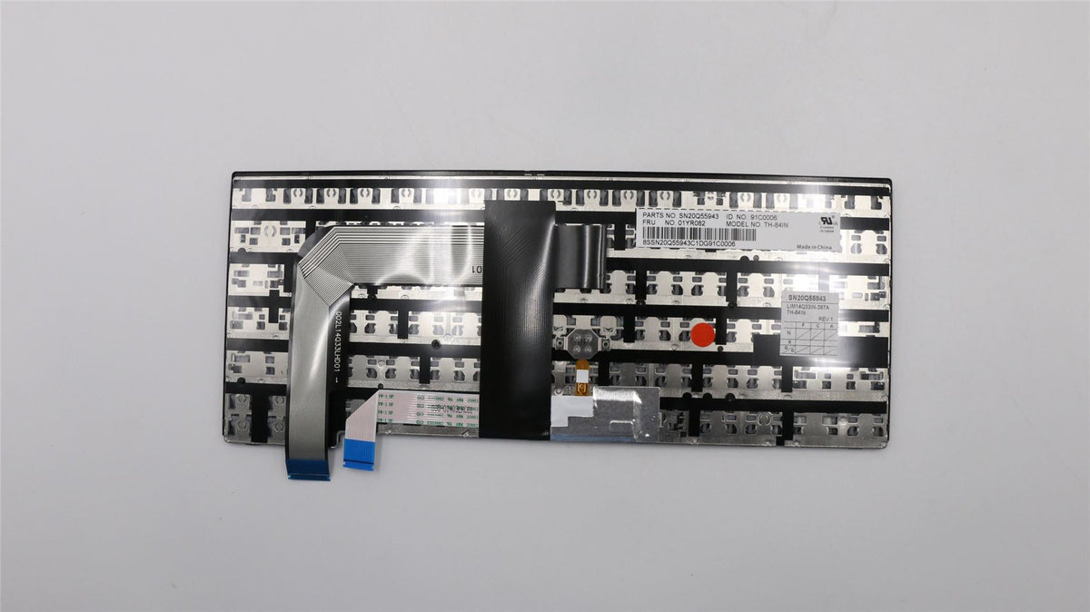 Lenovo ThinkPad 13 T460s Keyboard Indian US Black 01YR082