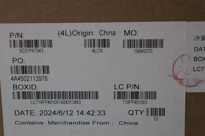 Lenovo CARDPOP PCBA IO/B NSF871 LP630 16 MP I/O Board 5C51P67043