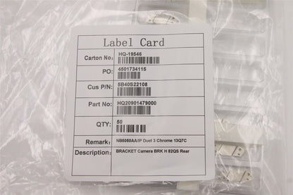 Lenovo Camera BRK H 82QS Rear 5B40S22108
