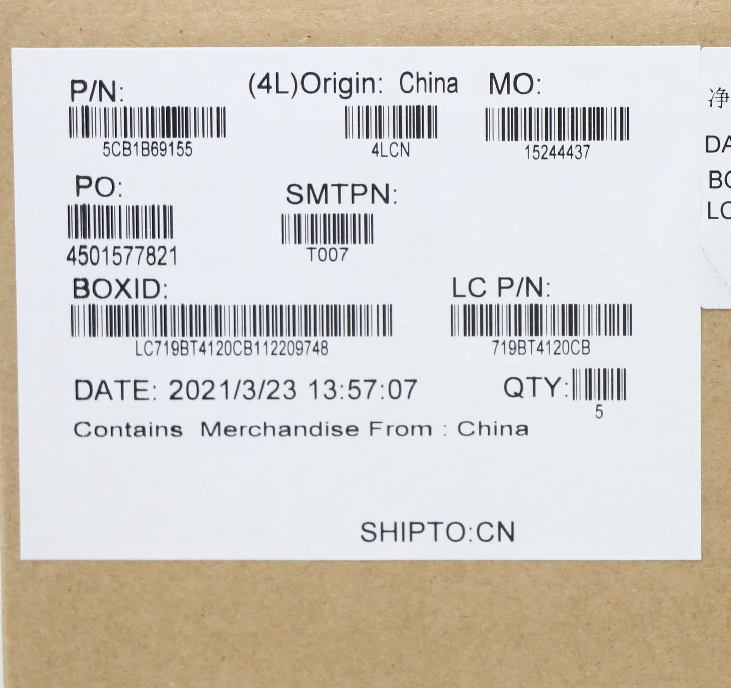Lenovo IdeaPad 3-15ITL6 3-15ADA6 Palmrest Cover Touchpad Keyboard 5CB1B69155