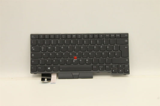 Lenovo ThinkPad P14s Gen 2 T14 Gen 2 Keyboard German Grey Backlit 5N21B08351