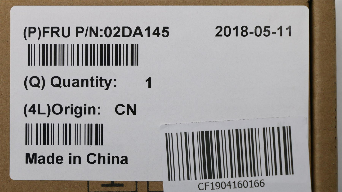 Lenovo 02DA145 Strom3 FRU GEO Label Kit,Silver