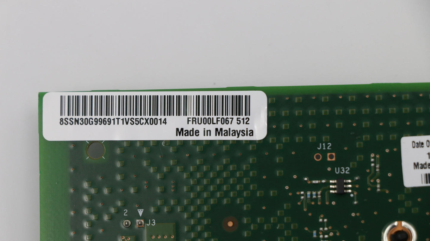 Lenovo Fortville 4x10Gb PCIe PCI x1 Intel Board 00LF067