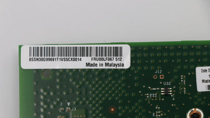 Lenovo Fortville 4x10Gb PCIe PCI x1 Intel Board 00LF067
