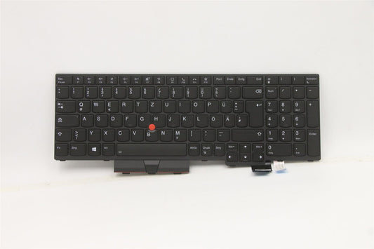 Lenovo ThinkPad P15v 3 Keyboard German Black Backlit 5N20X22927