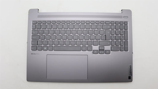 Lenovo IdeaPad 5 16ARP8 Palmrest Cover Touchpad Keyboard Nordic 5CB1K98186