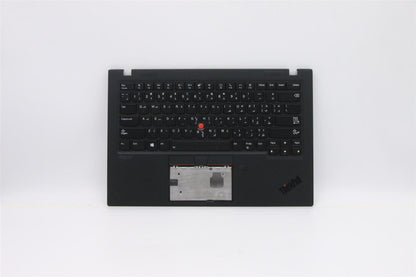 Lenovo Carbon X1 8th Tastatur Handballenauflage Obere Abdeckung Deutsch Schwarz 5M10Z27507