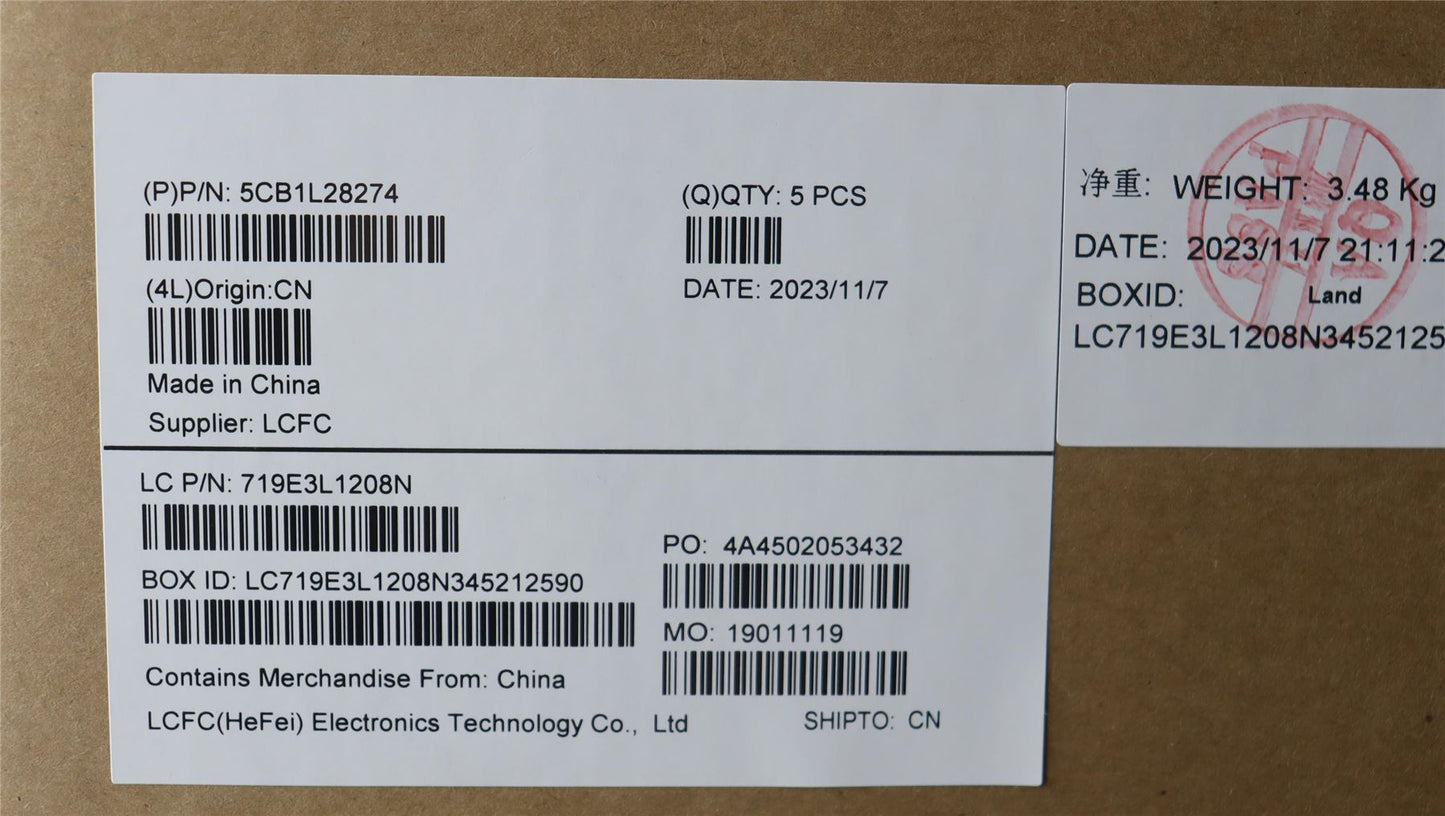 Lenovo Upper Case ASM_UKE L82XQ FB BL 5CB1L28274
