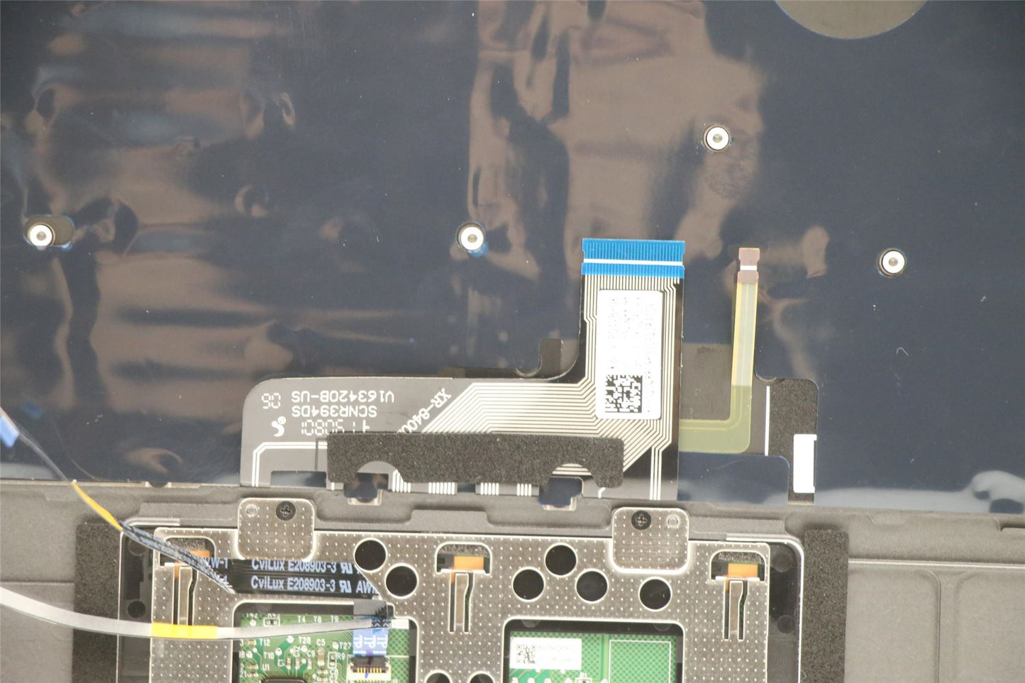 Lenovo Yoga C930-13IKB Keyboard Palmrest Top Cover Greek Grey 5CB0S72622