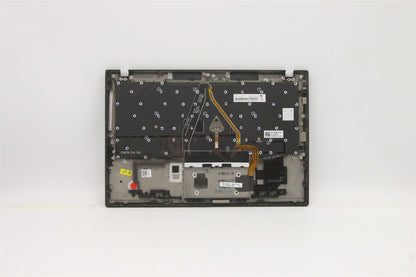 Lenovo ThinkPad X1 8th Gen Keyboard Palmrest Top Cover Deep Black 5M10Z27439