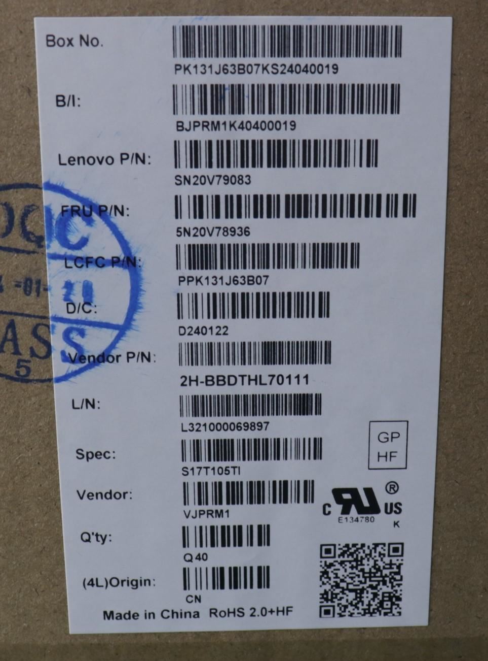 Lenovo ThinkPad T15 P15s Gen 1 T15 Gen 2 P15s Gen 2 Keyboard Thai 5N20V78936