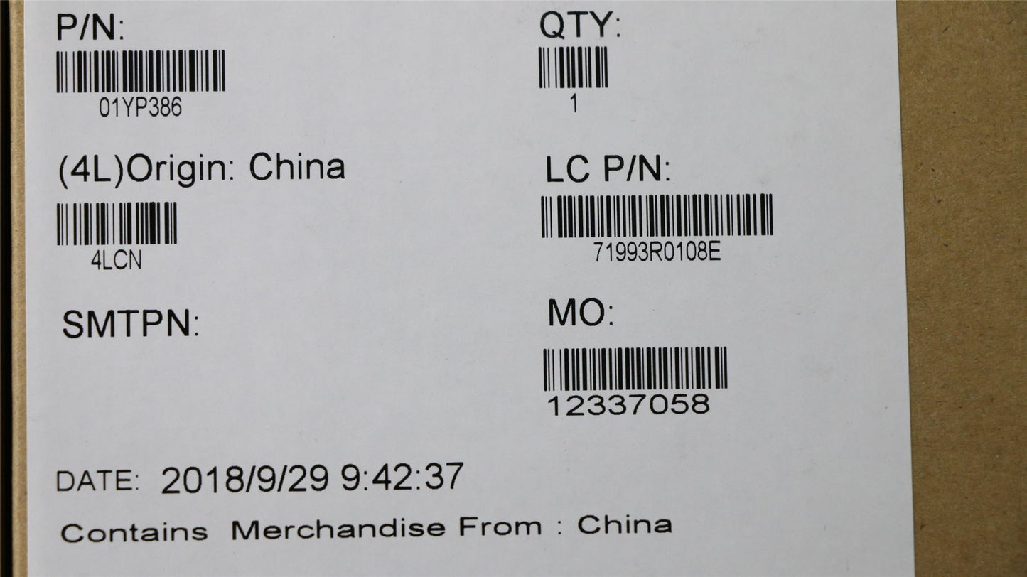 Lenovo ThinkPad T480s T490 L480 L380 L390 L490 E480 E490 T495 Keyboard 01YP386