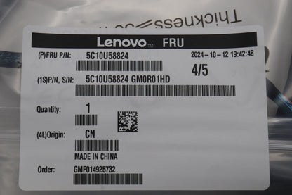 Lenovo Fru,BCM 84pin Gen4 Type2 bay1 NVMe Cable 5C10U58824