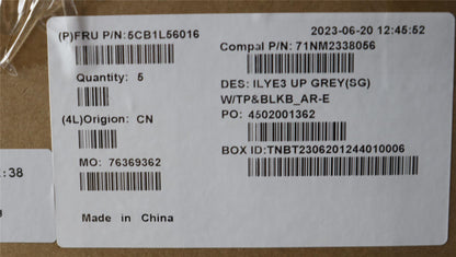 Lenovo Slim 5 16IRH8 Palmrest Cover Touchpad Keyboard Arabic Backlit 5CB1L56016