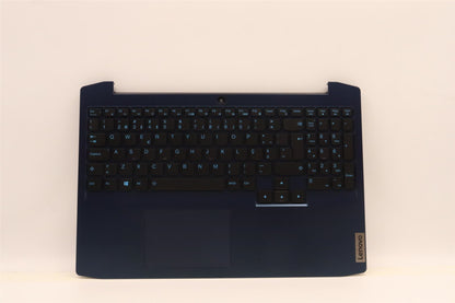 Lenovo IdeaPad 3 15ARH05 Palmrest Cover Touchpad Keyboard Cosmic Blue 5CB0Z37647