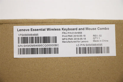 Lenovo ThinkStation M920z M90a P320 Tiny Wireless Keyboard Mouse Swiss 01AH858