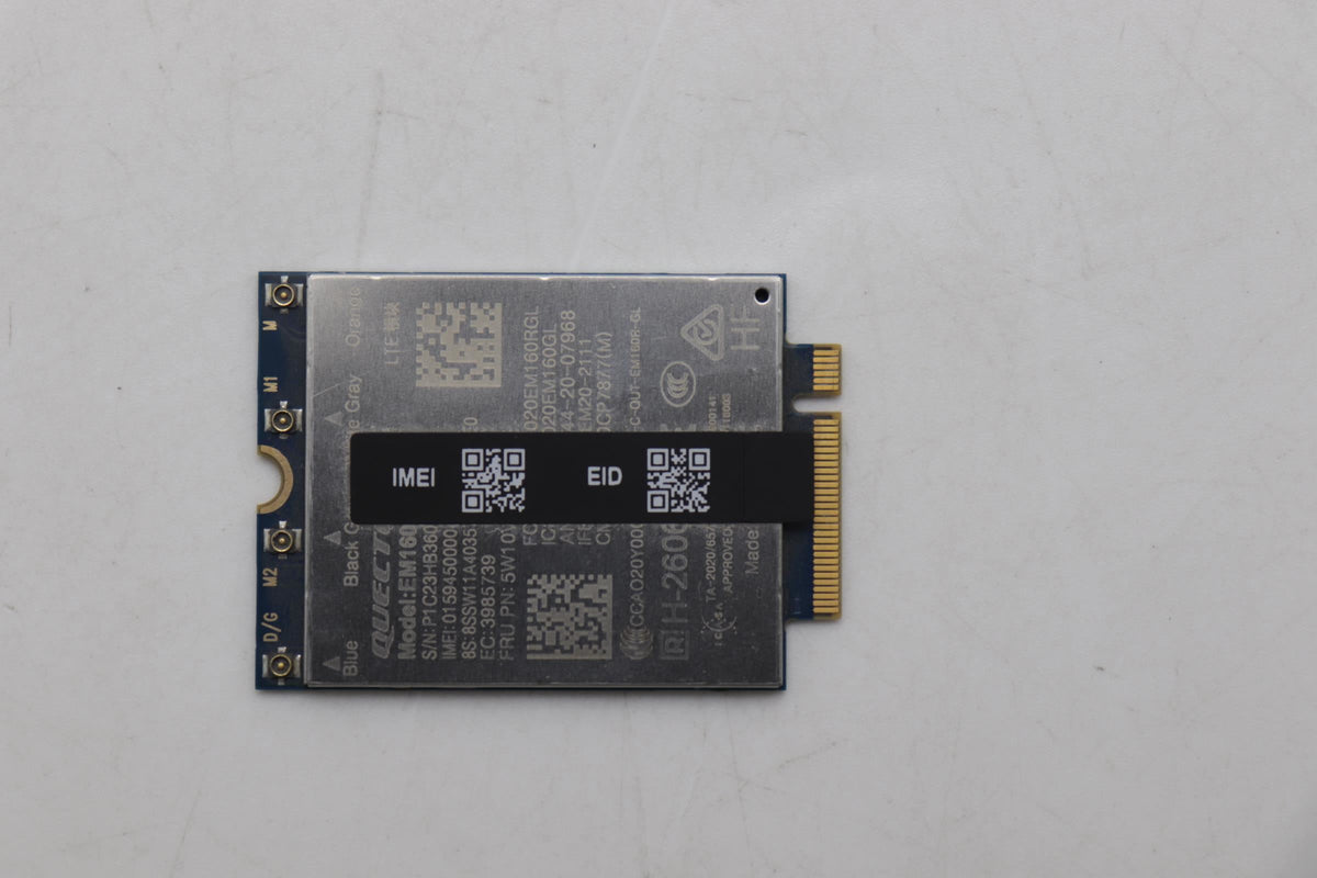 Lenovo Wireless,WAN,QTL,EM160R DTCN Qualcomm Board 5W10V25802