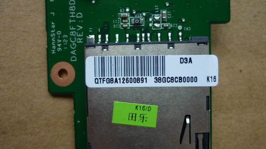 Lenovo GC9F CARDREADER Card Reader Board 31051257