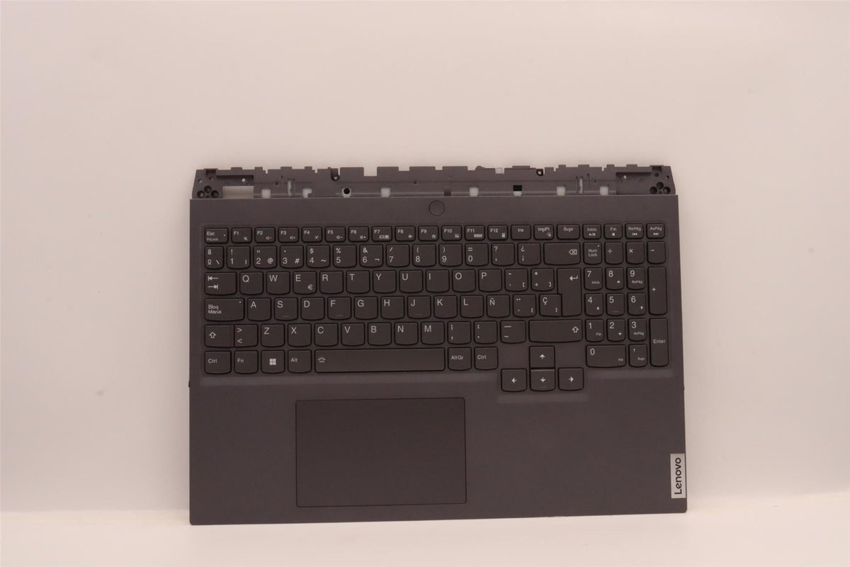Lenovo 5 16ARH7H Palmrest Cover Touchpad Keyboard Spanish Storm Grey 5CB1H71065