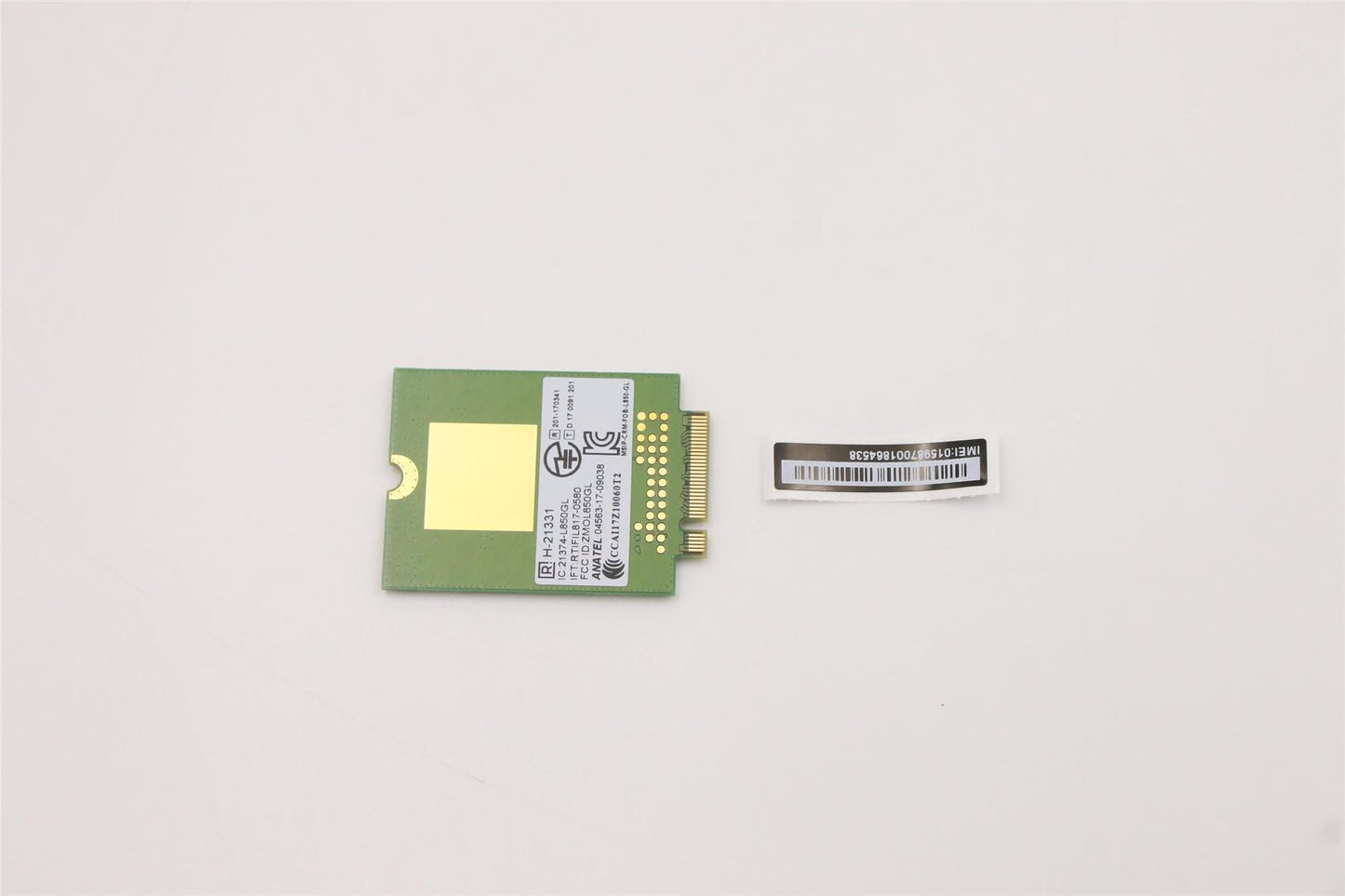 Lenovo Yoga X1 3rd X380 C640-13IML LTE Wi-Fi Wireless Card Board 01AX792