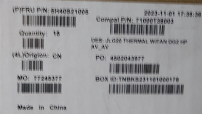 Lenovo Thermal C 83FQ DG2_AV 5H40S21005