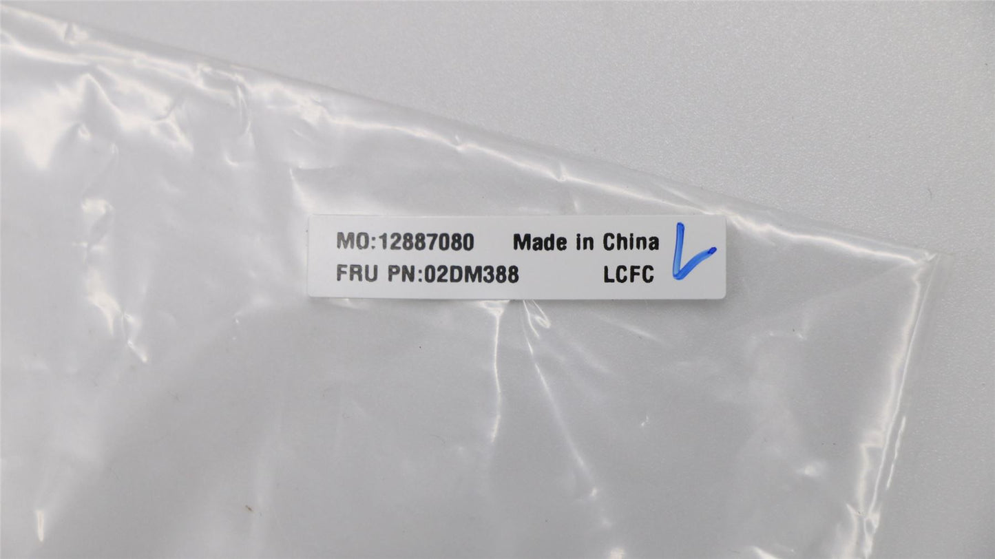 Lenovo 02DM388 LABEL Dooku2 AMD FRU SYSTEM label, Black