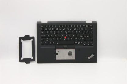 Lenovo Yoga X390 Tastatur-Handballenauflage, obere Abdeckung, tschechische schwarze Hintergrundbeleuchtung, 02HL510