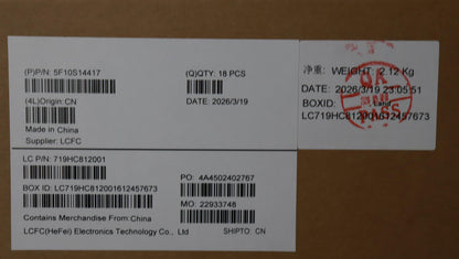 Lenovo L 83SE L+R Cooling AVC Fan 5F10S14417