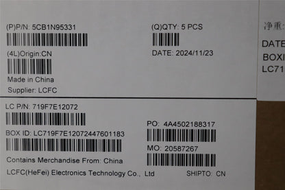Lenovo Upper Case ASM_GER L 83E6FP AB BL 5CB1N95331