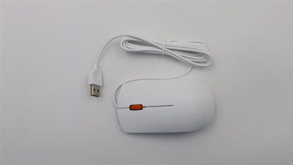 Lenovo IdeaCentre A340-24ICB A340-24IGM A340-24IWL USB Wired Mouse White 00PH132