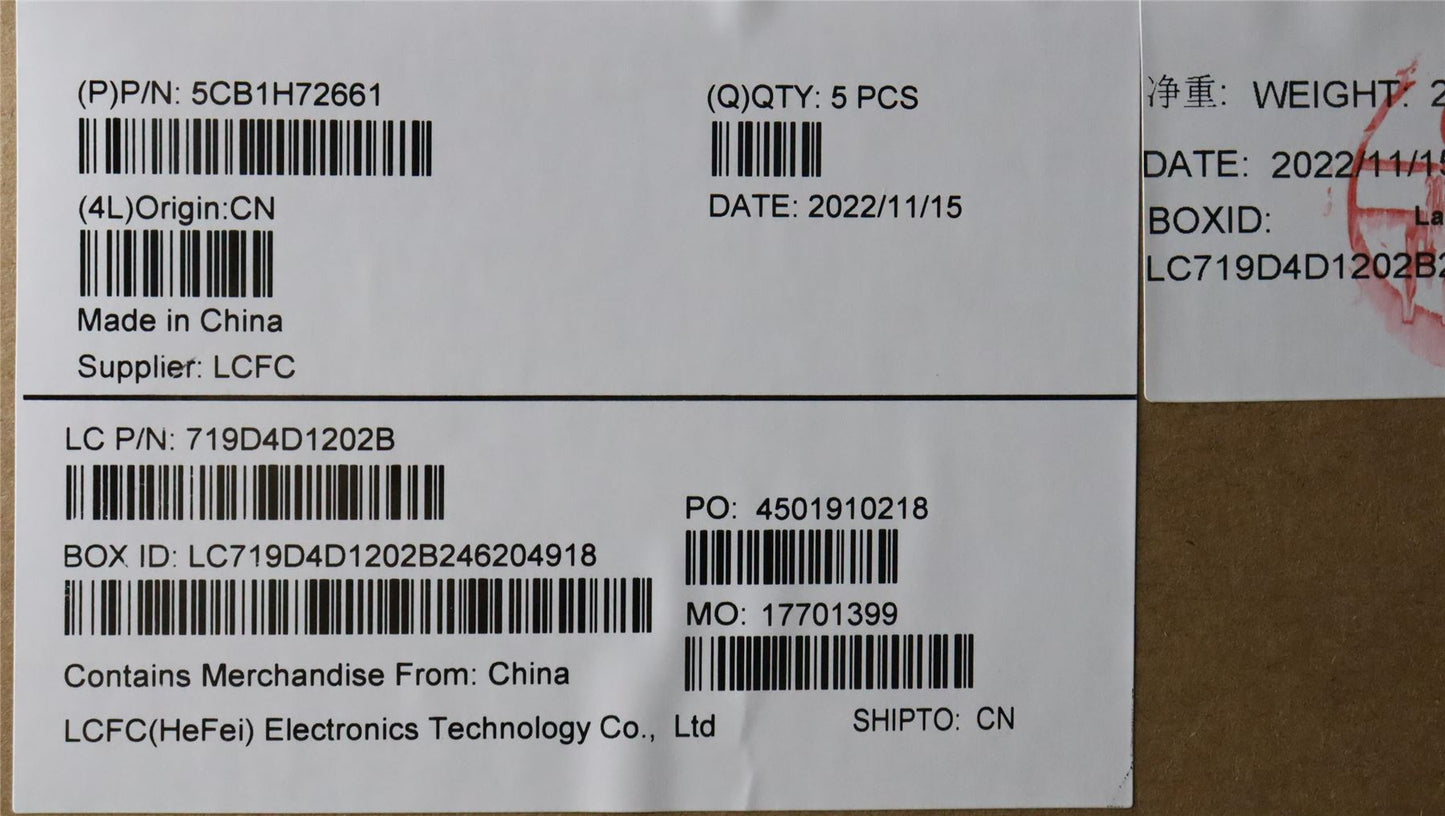 Lenovo Upper Case ASM_BEL L82RM AG_FP 5CB1H72661