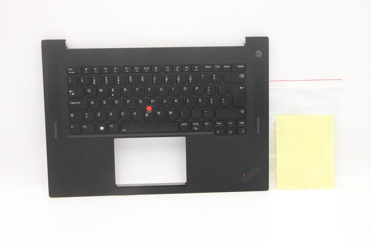 Lenovo Extreme P1 5 X1 5 Clavier Palmrest Top Cover Portugais Noir 5M11D12067
