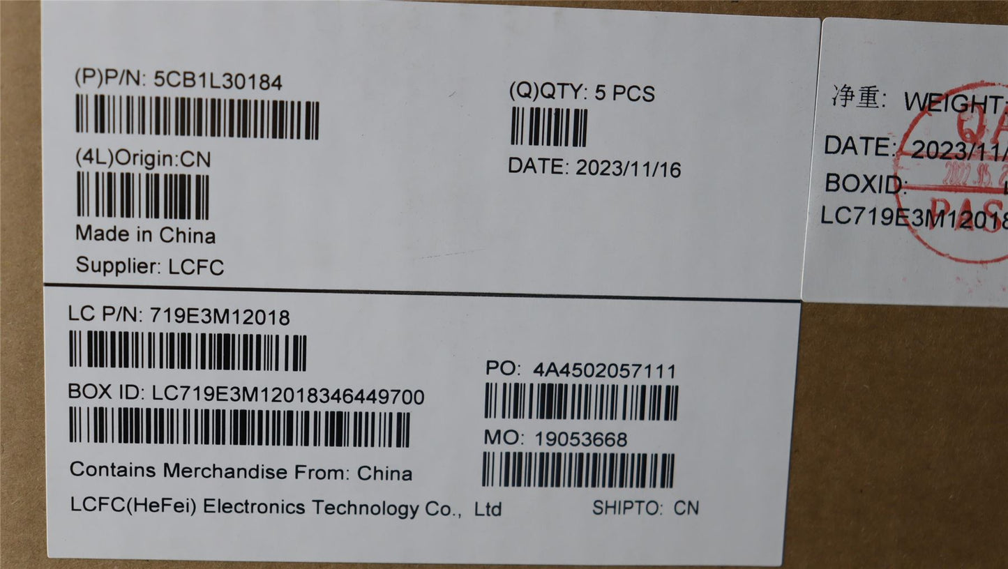 Lenovo IdeaPad 3 14AMN8 Palmrest Cover Touchpad Keyboard US Europe 5CB1L30184
