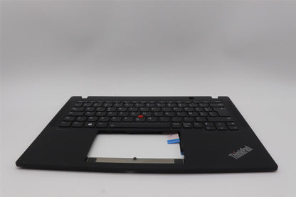 Lenovo ThinkPad X13 Gen 4 Keyboard Palmrest Top Cover French Black 5M11L86156