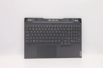 Lenovo Legion S7-15ACH6 Keyboard Palmrest Top Cover Portuguese Grey 5CB1C94076