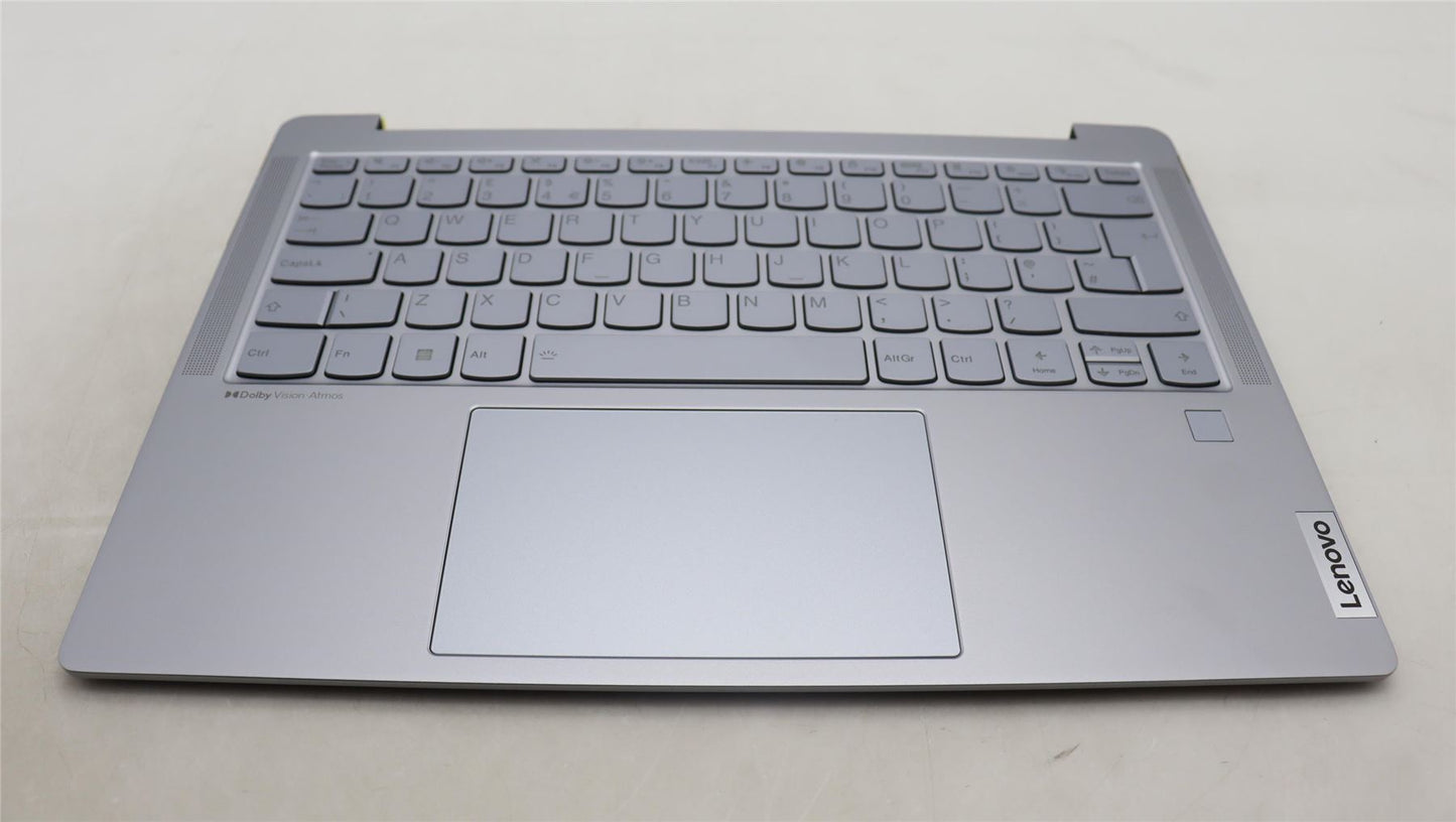 Lenovo Yoga 6 14IRH8 Palmrest Cover Touchpad Keyboard UK Mineral Grey 5CB1L88223