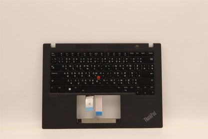 Lenovo ThinkPad T14s Gen 3 Keyboard Palmrest Top Cover Thai Black 5M11G27376