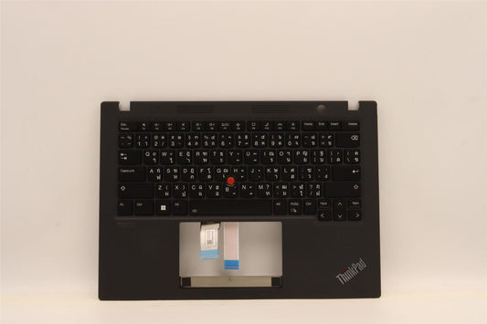 Lenovo ThinkPad T14s Gen 3 Keyboard Palmrest Top Cover Thai Black 5M11G27376