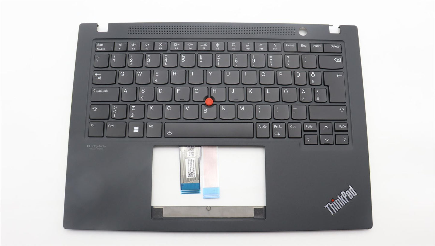 Lenovo ThinkPad T14s Gen 3 Keyboard Palmrest Top Cover Estonian Black 5M11H25872