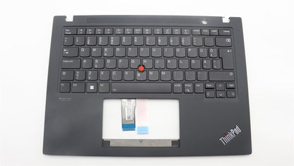 Lenovo ThinkPad T14s Gen 3 Keyboard Palmrest Top Cover Estonian Black 5M11H25872