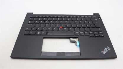 Lenovo ThinkPad E14 Gen 5 Keyboard Palmrest Top Cover Russian Black 5M11L92580