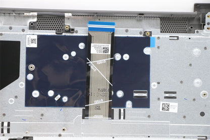 Lenovo IdeaPad 5-15IIL05 5-15ARE05 Keyboard Palmrest Top Cover Nordic 5CB0X56161