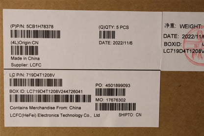 Lenovo Upper Case ASM_NORDIC L82RK NFPMBN 5CB1H78378